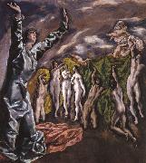 El Greco The Vision of St John Sweden oil painting artist